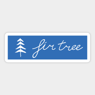 Fir Tree Sticker